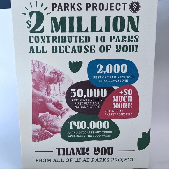 Parks Project • NWT Organic “National Geographic”tee Made in the USA - Picture 8 of 11